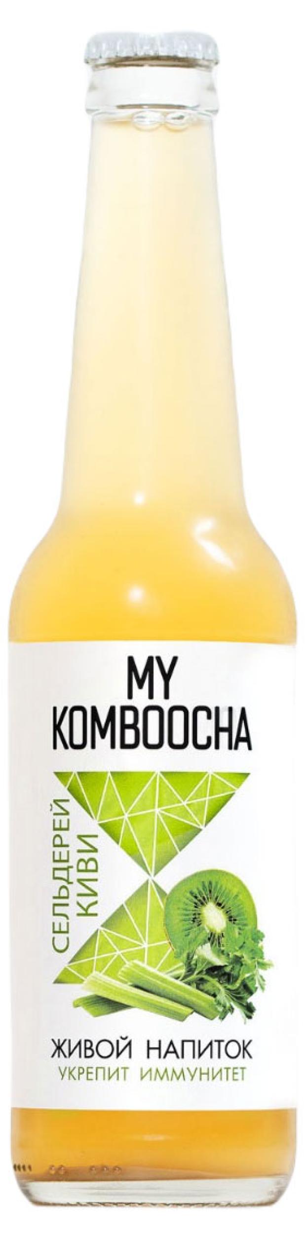 

Напиток My Komboocha киви сельдерей безалкогольный, 330 мл