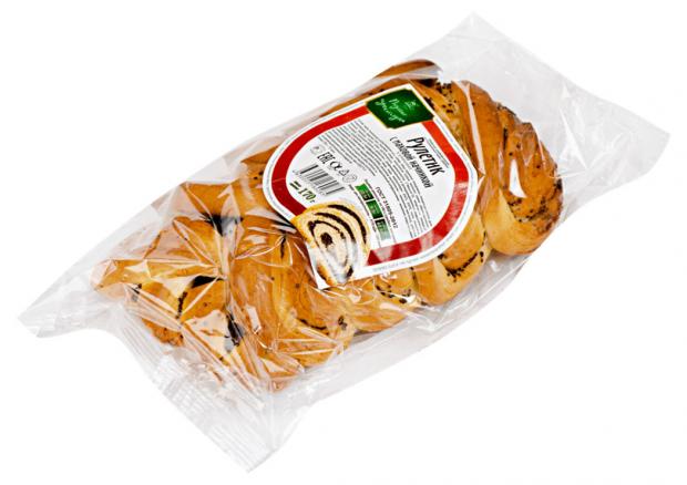 Рулет Родные просторы с маковой начинкой, 170 г