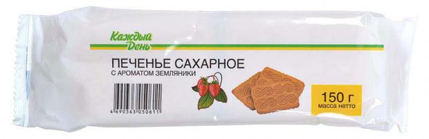 

Печенье сахарное «Каждый День» земляника, 150 г