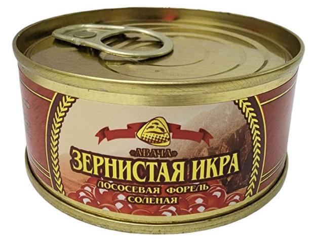 Икра лососевая Авача зернистая, 95 г