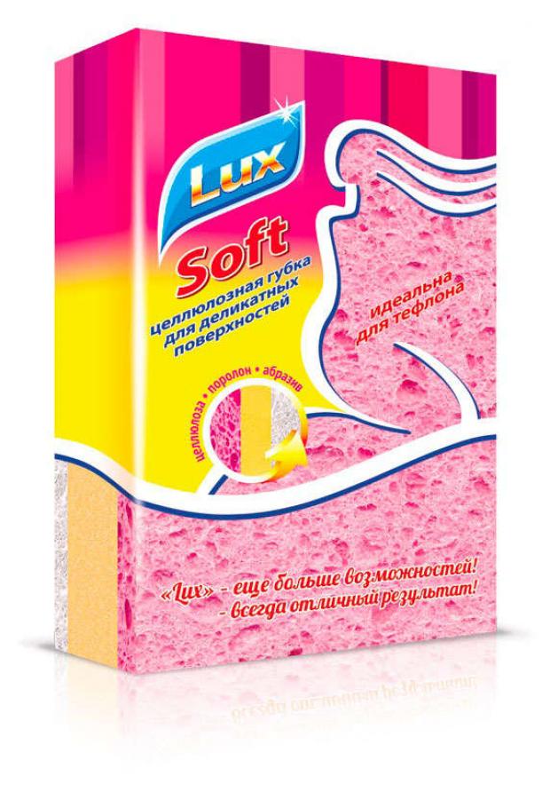 

Губка для сантехники универсальная Lux Прима софт, 1 шт
