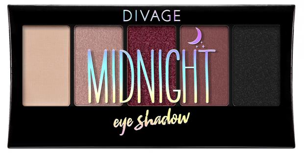 

Тени для век Divage Palettes Eye Shadow Midnight палетка, 1 шт