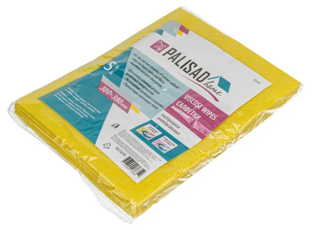 

Салфетки вискозные PALISAD Home 300х380 мм, 5 шт