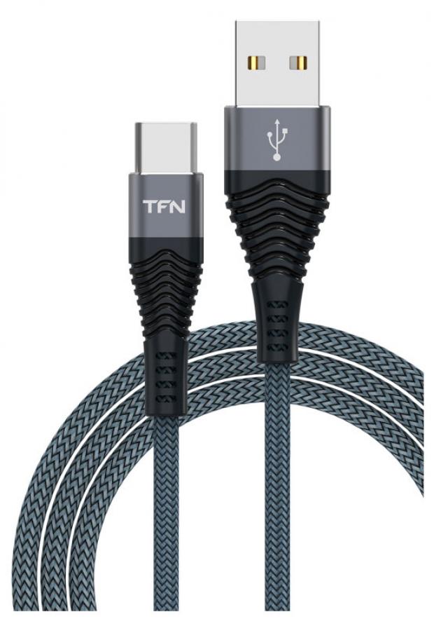 Кабель TFN Forza USB Type-C графит, 1 м