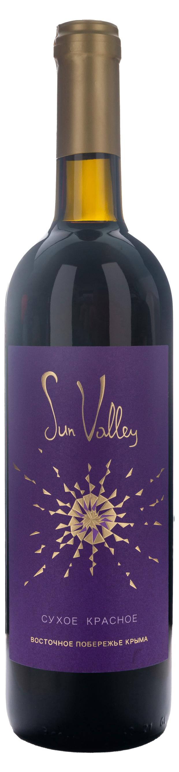 

Вино Sun Valley красное сухое Россия 0,75 л