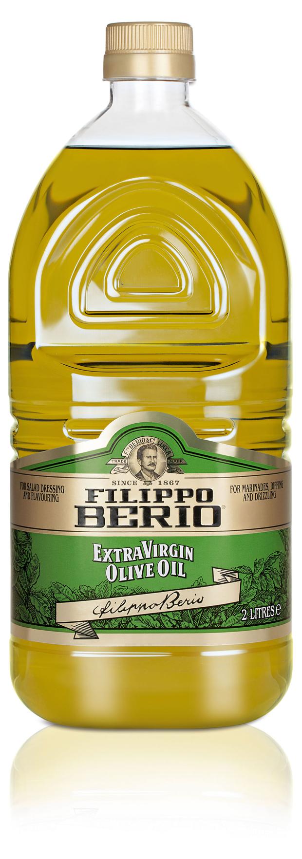 Масло оливковое Filippo Berio Extra Virgin нерафинированное, 2 л