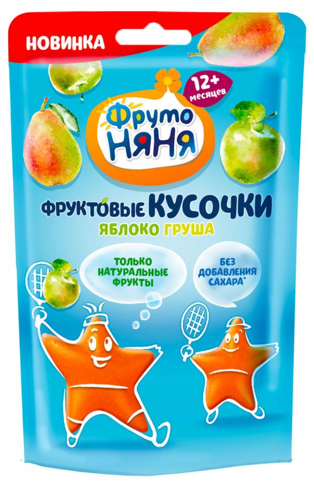 

Фруктовые кусочки «ФрутоНяня» из яблок и груш, 15 г