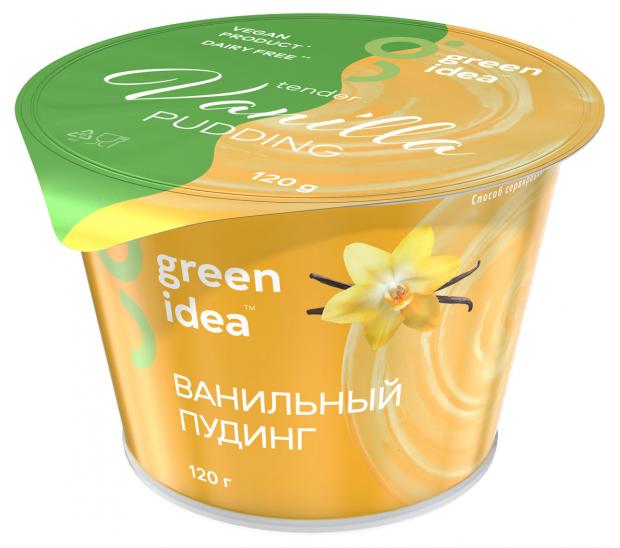 

Пудинг соевый Green Idea Ванильный c витаминами и кальцием, 120 г