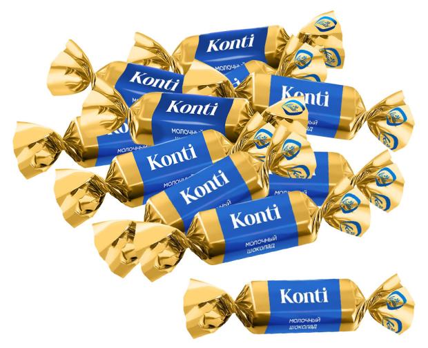 

Конфеты Konti Шоколад молочный, вес
