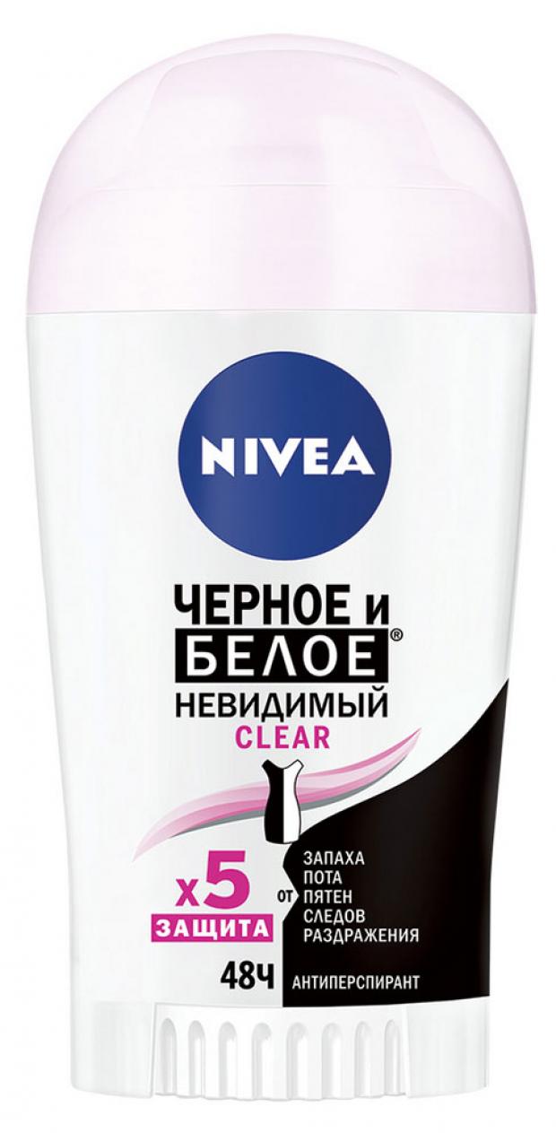 

Дезодорант стик Nivea Clear Невидимая защита, 40 мл