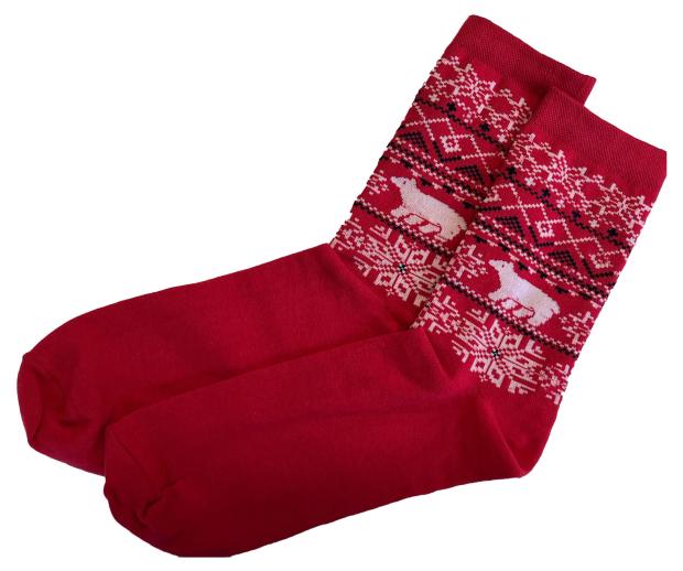 

Носки мужские Win&Wool Н552 красный, р. 25