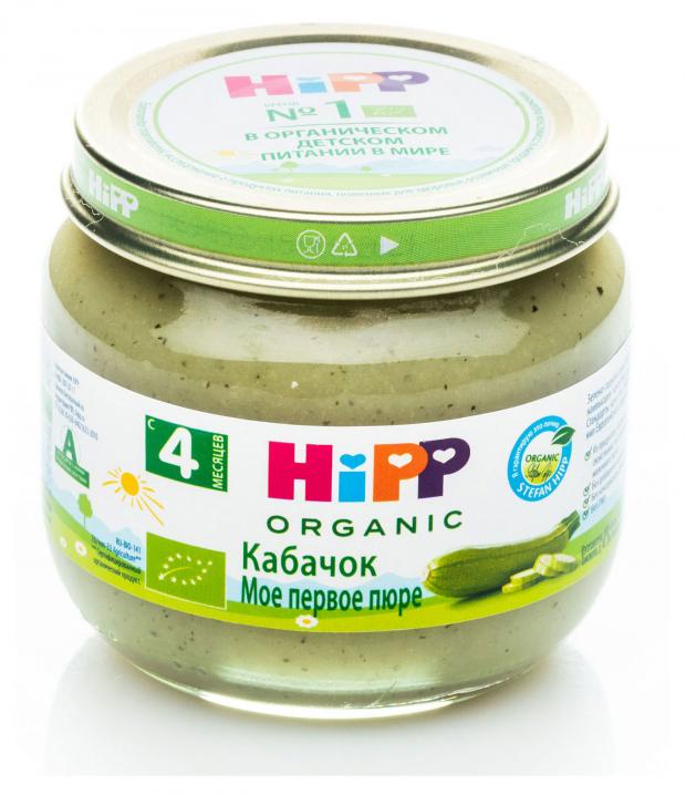 

Пюре HiPP Кабачок с 4 мес., 80 г
