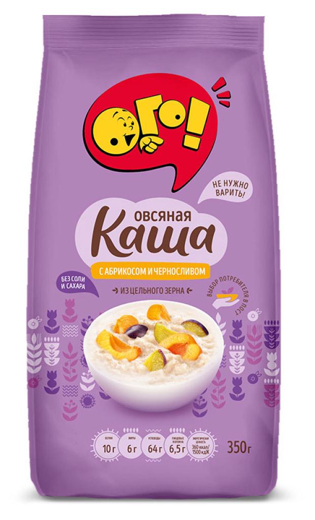 Каша овсяная ОГО! с абрикосом и черносливом, 350 г