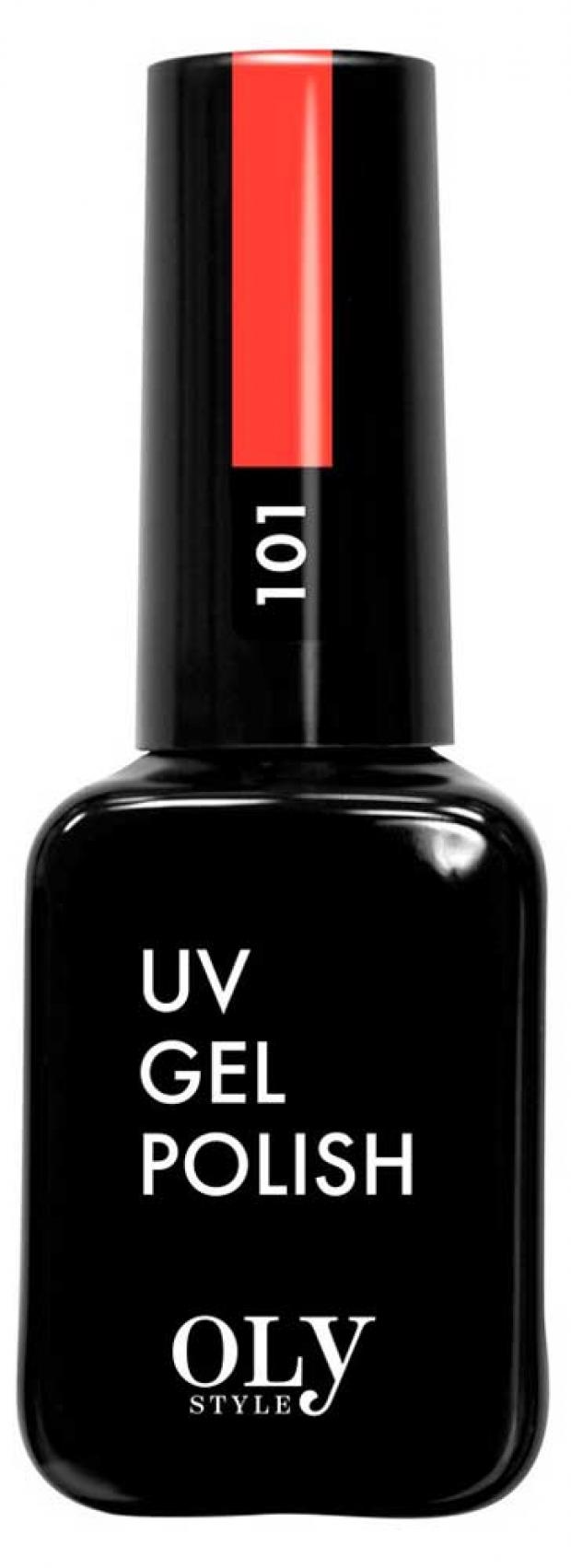 

Гель-лак для ногтей UV Olystyle OLS-GL живой коралл тон 101, 10 мл