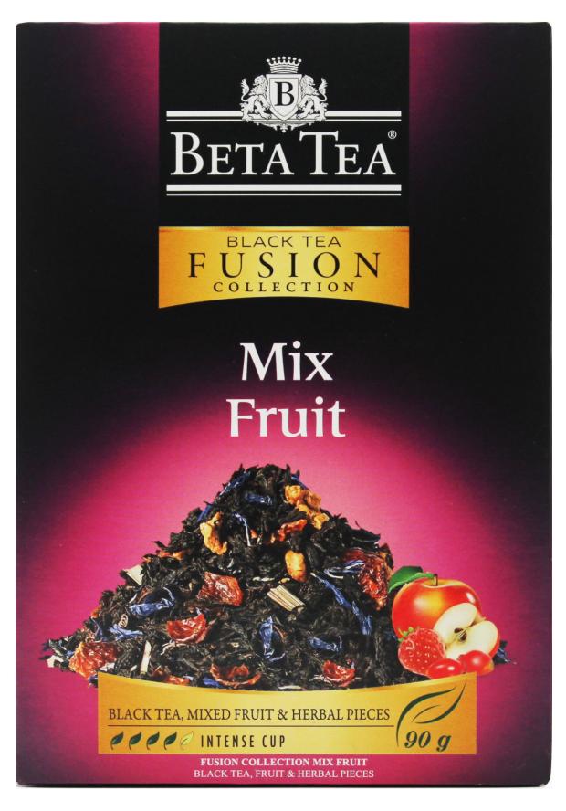 

Чай черный BETA TEA Fusion Фруктовый микс, 90 г