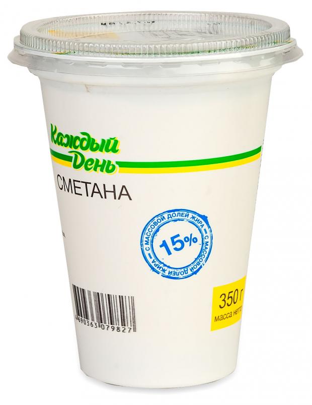 Сметана Каждый день 15%, 350 г