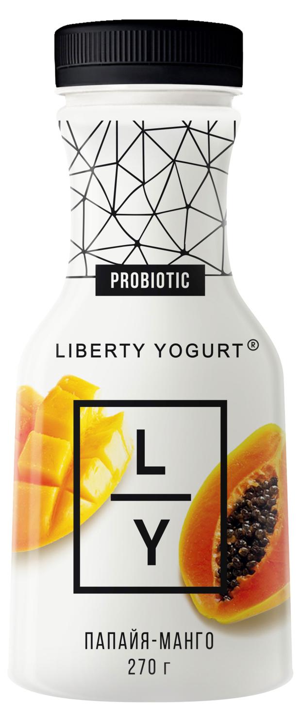 

Йогурт питьевой Liberty Папайя-манго БЗМЖ, 270 г