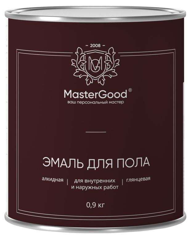 Эмаль для пола Master Good желто-коричневая, 0,9 кг