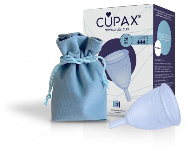 Чаша гигиеническая Cupax regular голубая