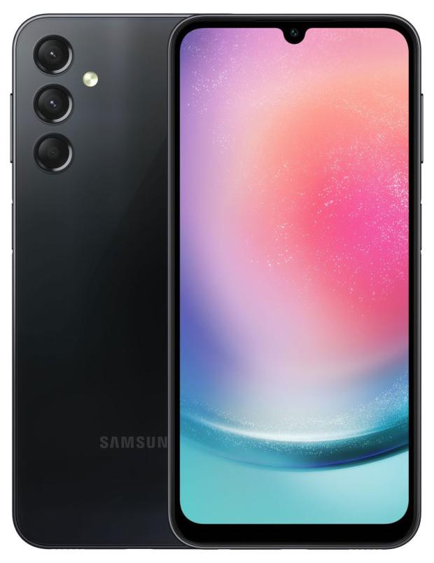 

Смартфон SAMSUNG Galaxy A24 6,4 4/128GB черный
