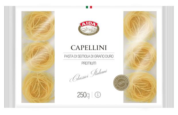 

Макаронные изделия Агро-Альянс Гнезда Capellini, 250 г