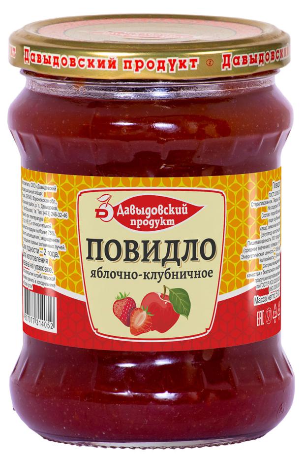 Повидло Давыдовский продукт яблочно-клубничное, 570 г