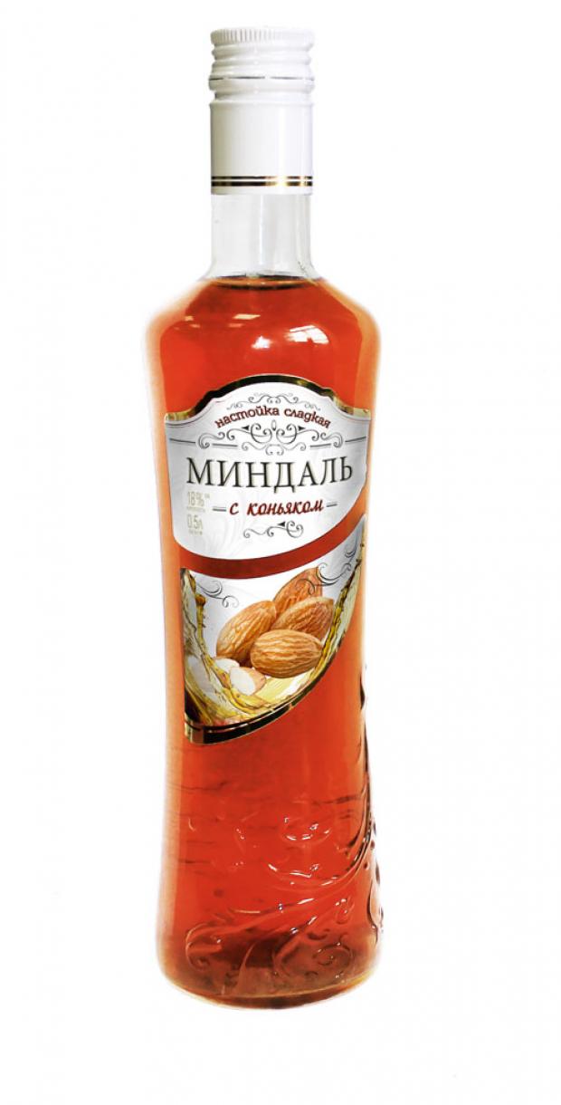 Настойка сладкая Сарапульский ЛВЗ Миндаль с коньяком Россия, 0,5 л