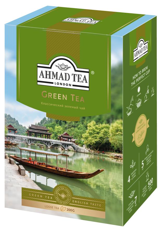 Чай зеленый Ahmad Tea листовой, 200 г