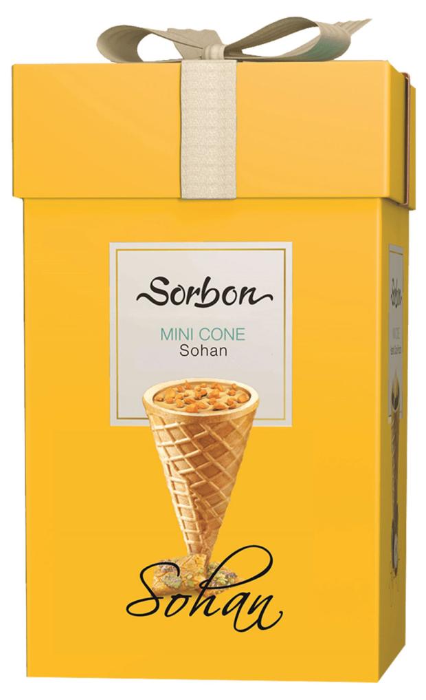 

Конфеты Sorbon Мини-рожок хрустящий Сохан и воздушные зерна, 200 г