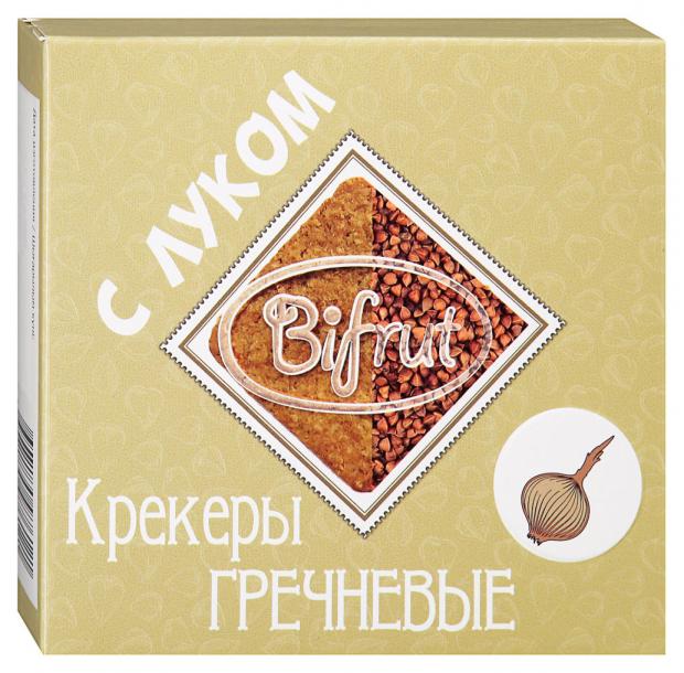 

Крекеры Bifrut Гречневые с луком, 210 г