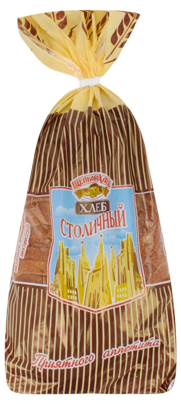 Хлеб ржаной Щелковохлеб Столичный нарезка, 650 г