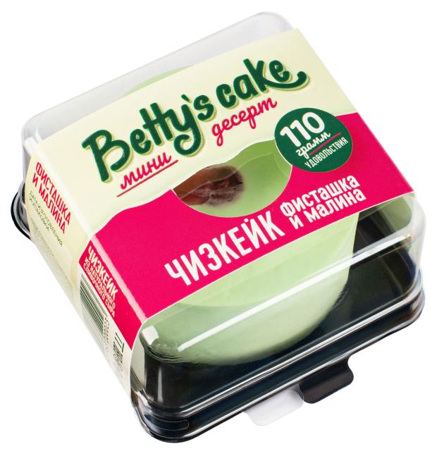 

Чизкейк Betty's cake Фисташка и Малина замороженный, 110 г