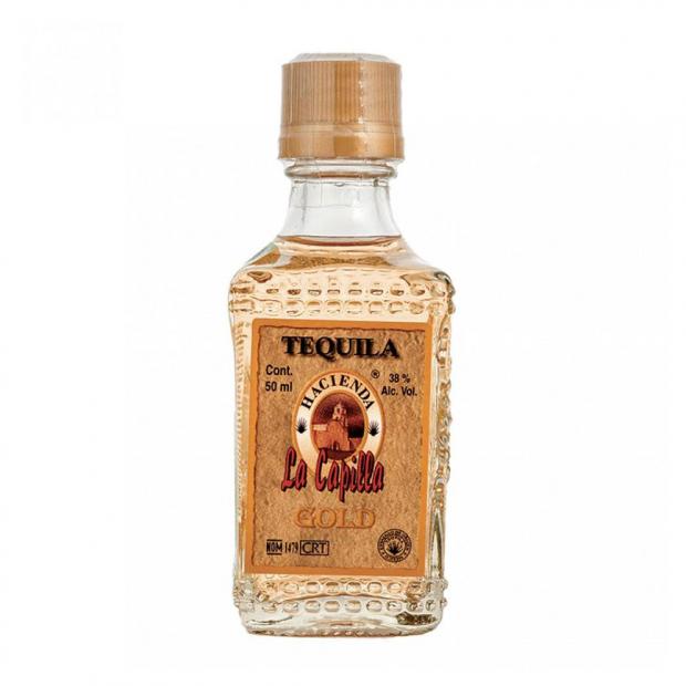 

Текила Hacienda La Capilla Gold Мексика, 0,05 л