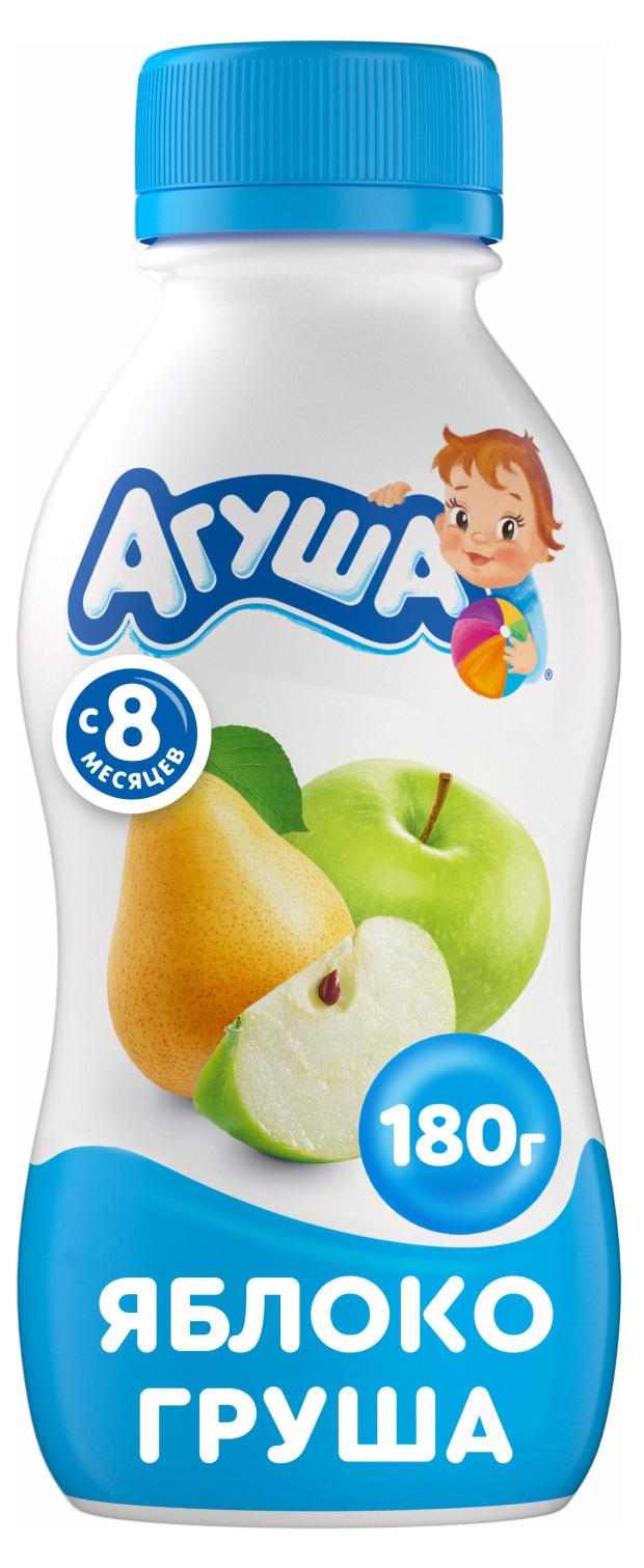 Йогурт детский Агуша яблоко-груша 2,7% БЗМЖ, 200 г