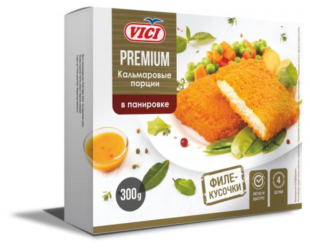 

Мясо кальмара VICI в панировке, 300 г