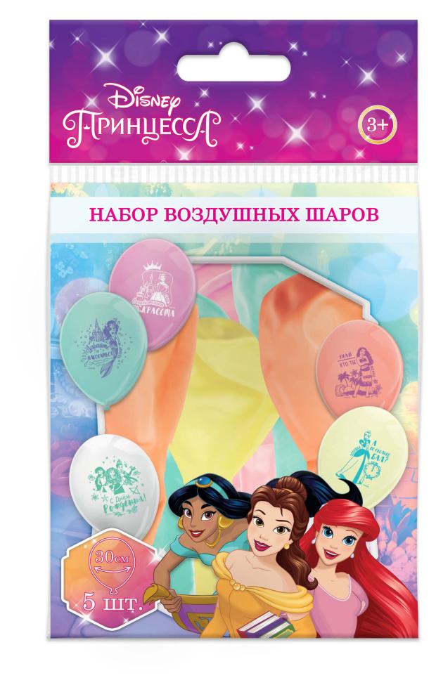 

Набор воздушных шаров ND Play Принцессы, 30 см, 5 шт