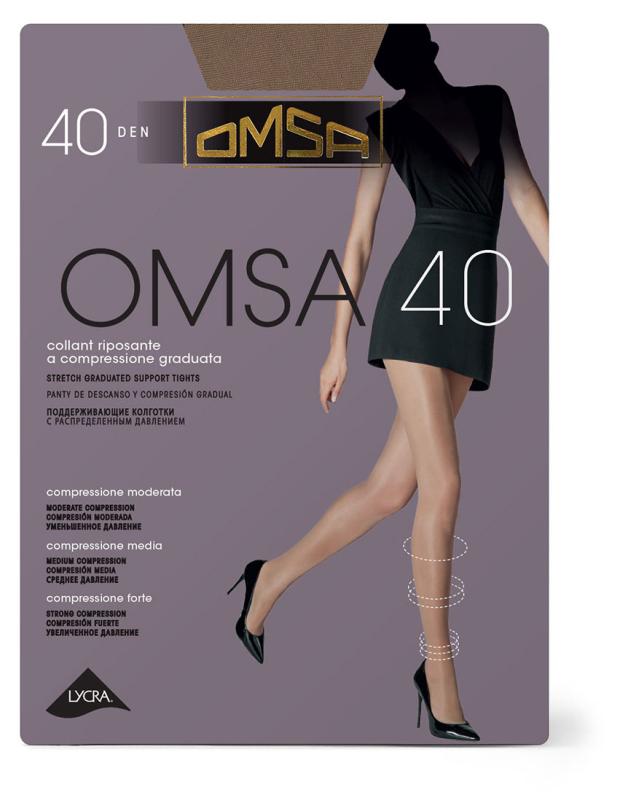 

Колготки женские Omsa 40 den Daino, р 5