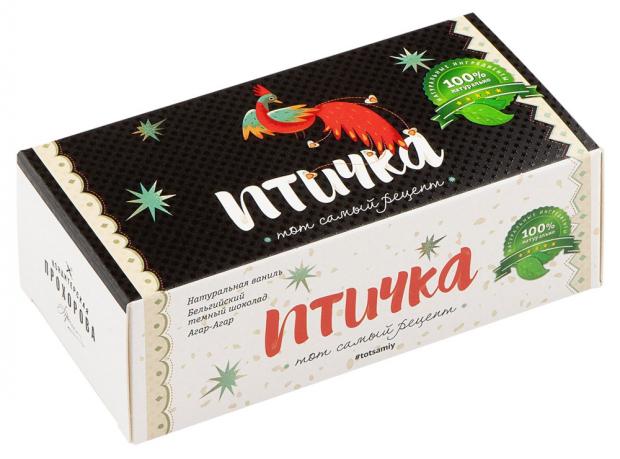 

Пирожное Кондитерская Прохорова суфле Птичка, 70 г
