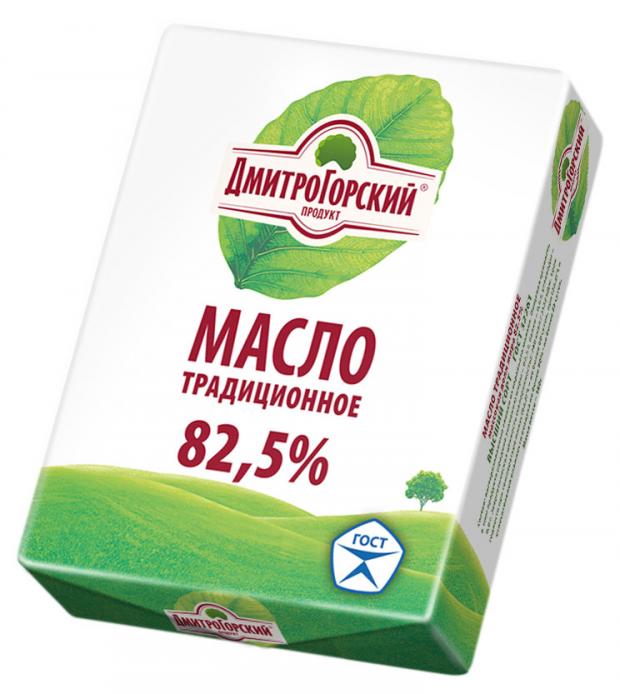 

Масло сливочное Дмитрогорский продукт Традиционное 82,5%, 180 г