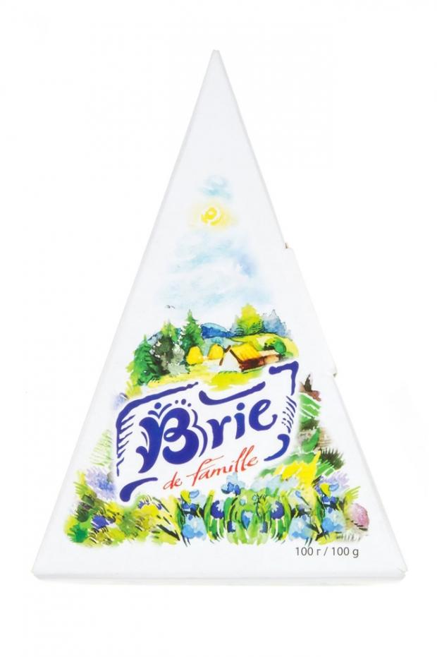 

Сыр мягкий Brie de Famile с белой плесенью 50%, 100 г