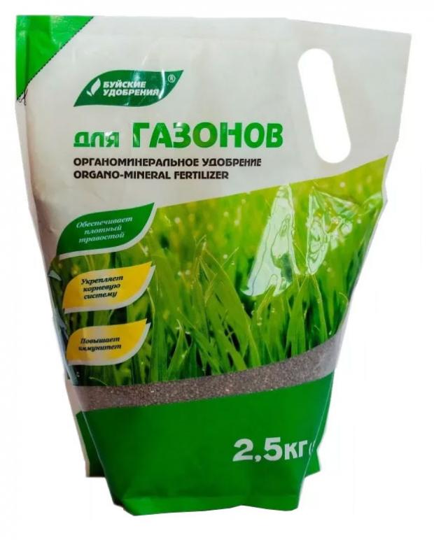 

Удобрение органоминеральное «Буйские удобрения» Для газонов, 2,5 кг