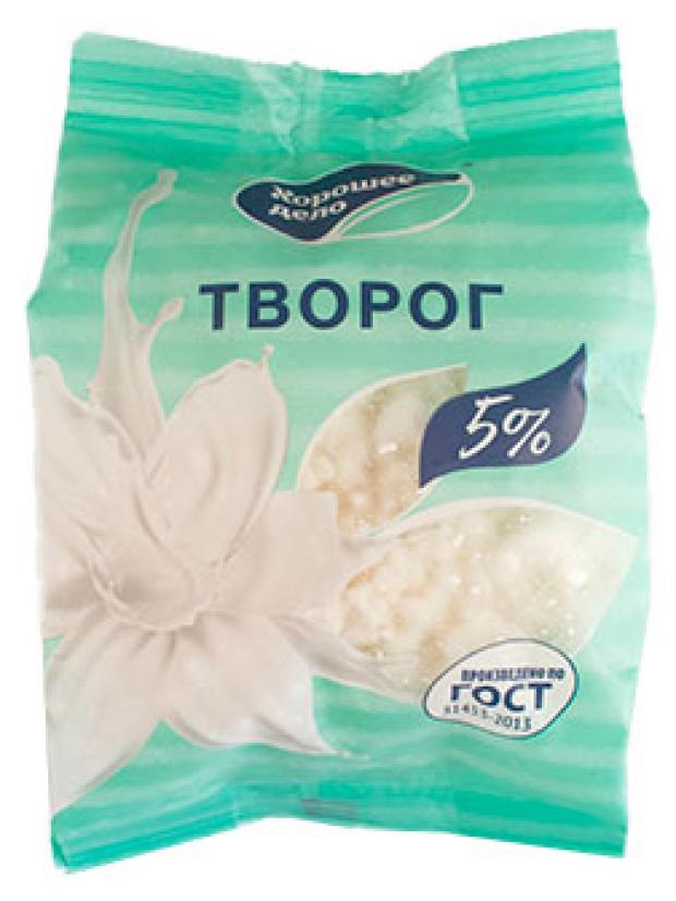 Творог Хорошее дело 5% БЗМЖ, 300 г творог вкуснотеево 0 5% бзмж 300 г