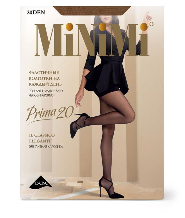 Колготки женские MINIMI Prima 20 Caramello, р. 4