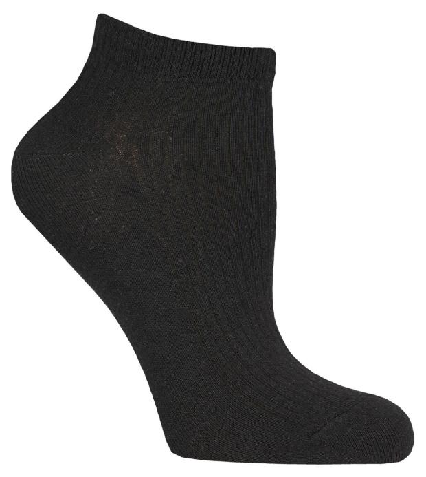 

Носки женские AKOS RW46N1 укороченные черные, р 38-40