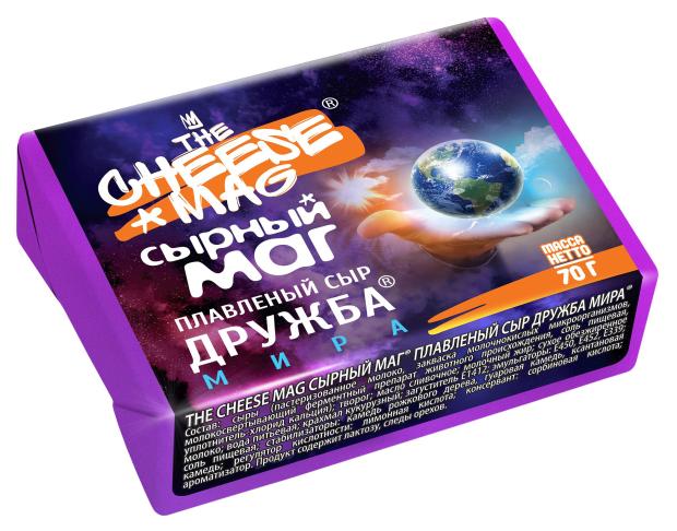 Сып плавленый The Cheese Mag Дружба мира БЗМЖ, 70 г