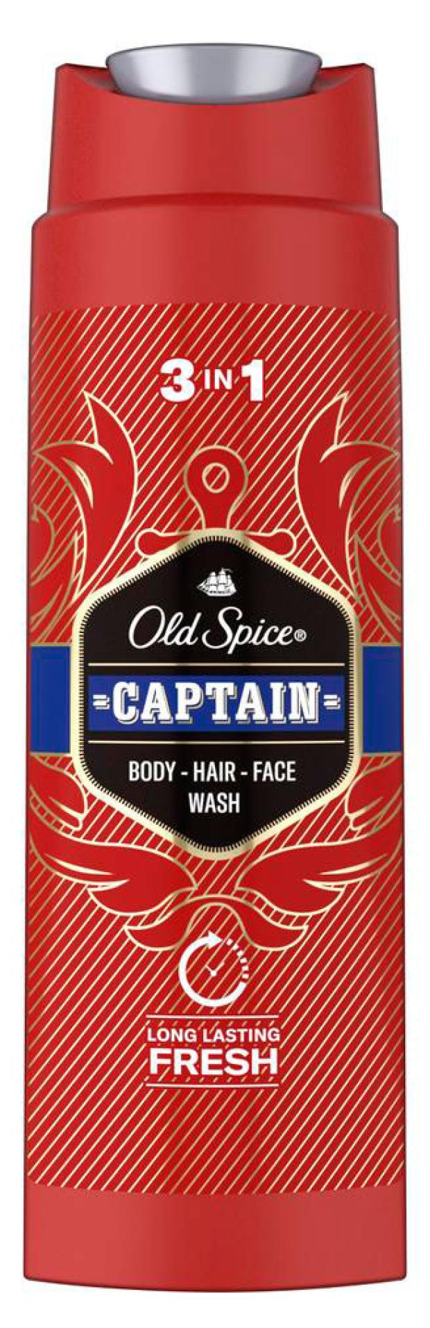 Гель для душа и шампуньOld Spice 2в1 Captain, 250 мл