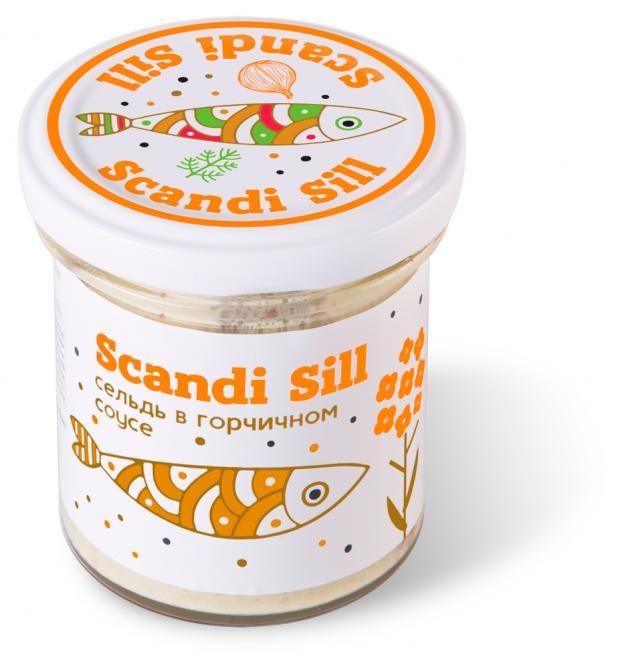 

Филе сельди Scandi Sill кусочки в горчичном соусе, 150 г