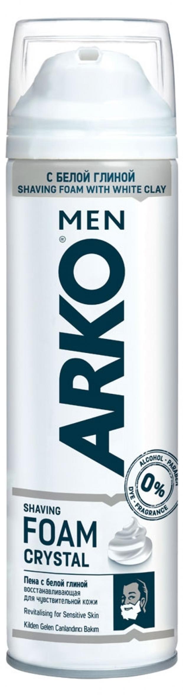

Пена для бритья Arko Men Crystal, 200 мл