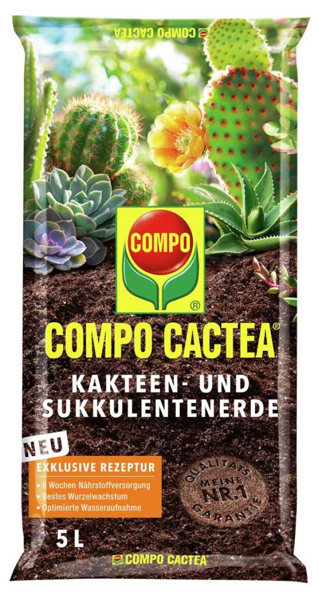 Почвогрунт для кактусов COMPO CAСTEA, 5 л