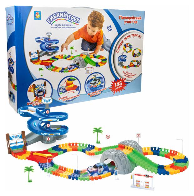 

Игровой набор 1TOY Гибкий трек